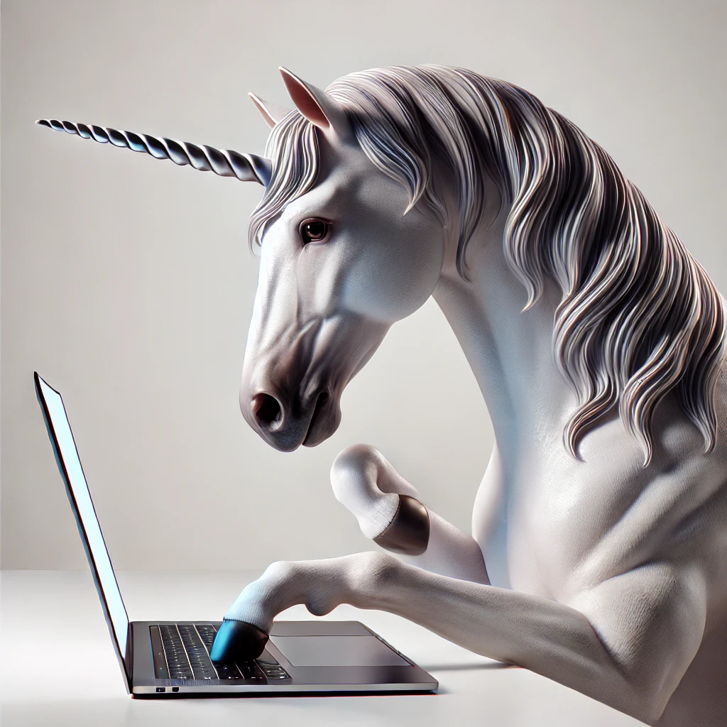 You see that unicorn, that's you - taking your bank to the next level.